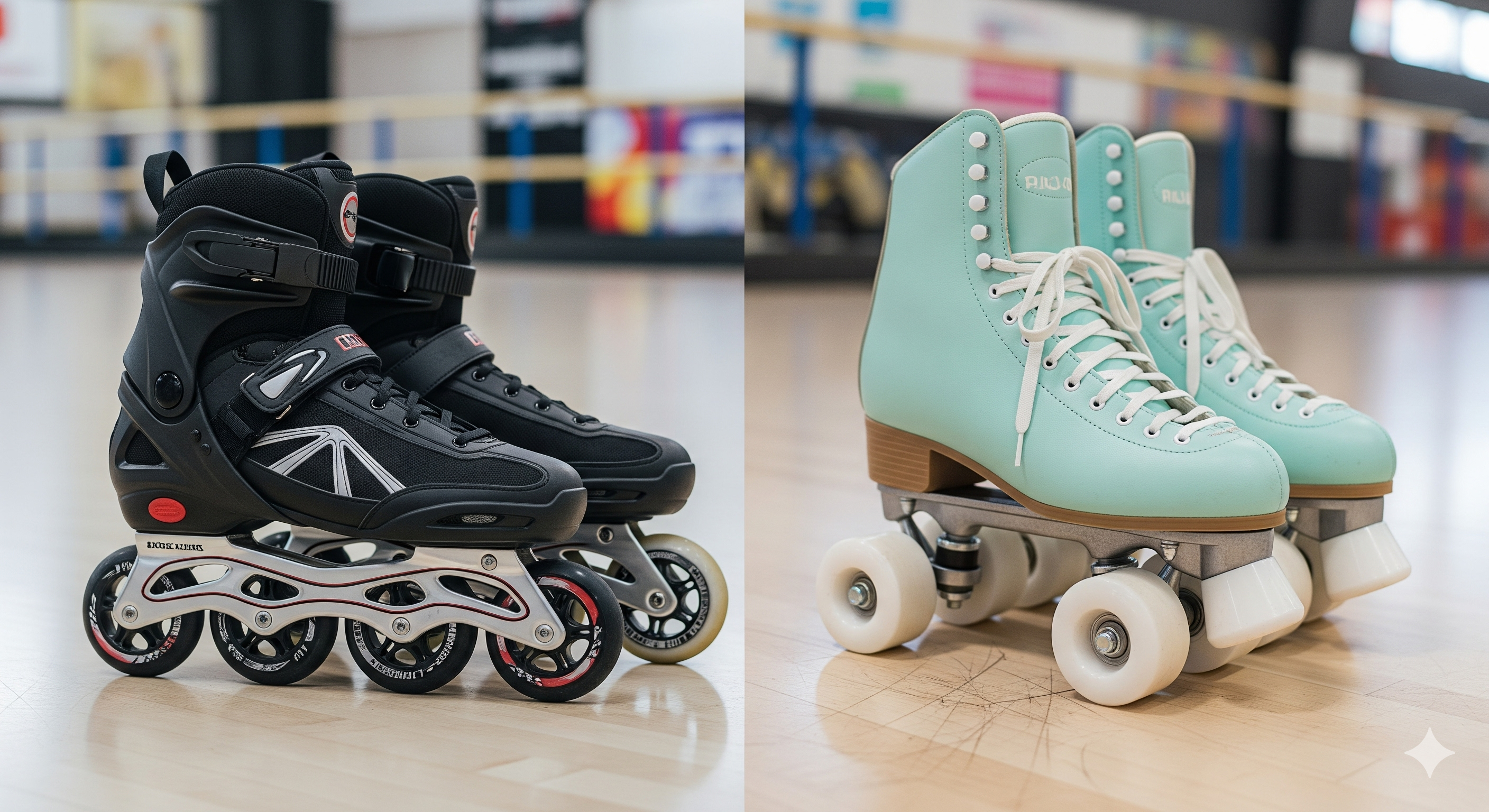 Inline Skates vs Roller Skates Comparison